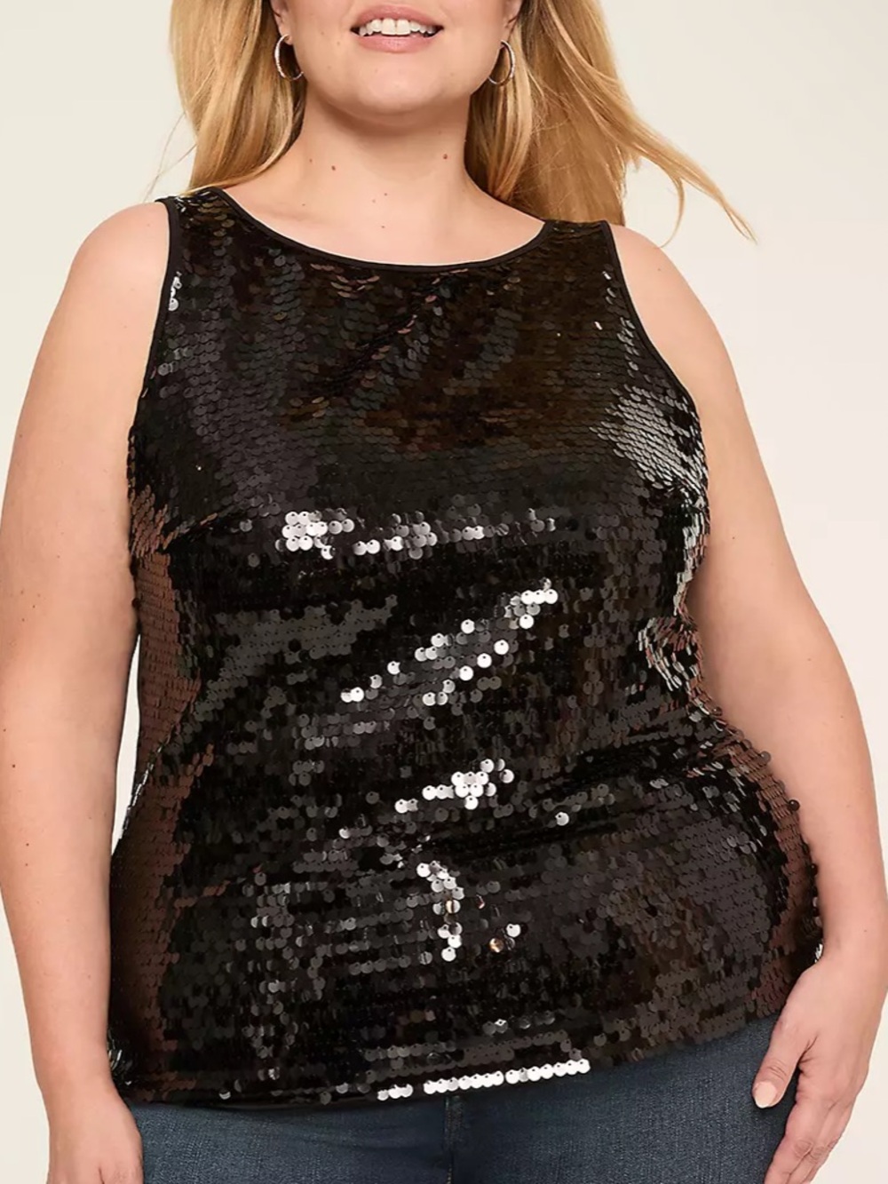 Lane Bryant Sequin Tank